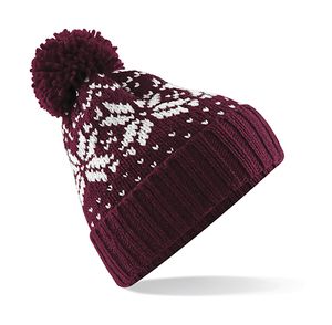 Beechfield B456 - Fair Isle Snowstar Beanie