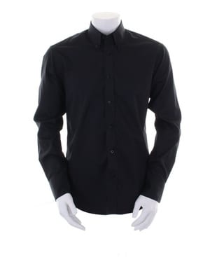 Kustom Kit KK188 - Tailored fit premium Oxford shirt long sleeve