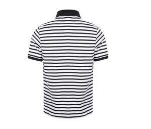 Front Row FR230 - Striped Jersey Polo Shirt