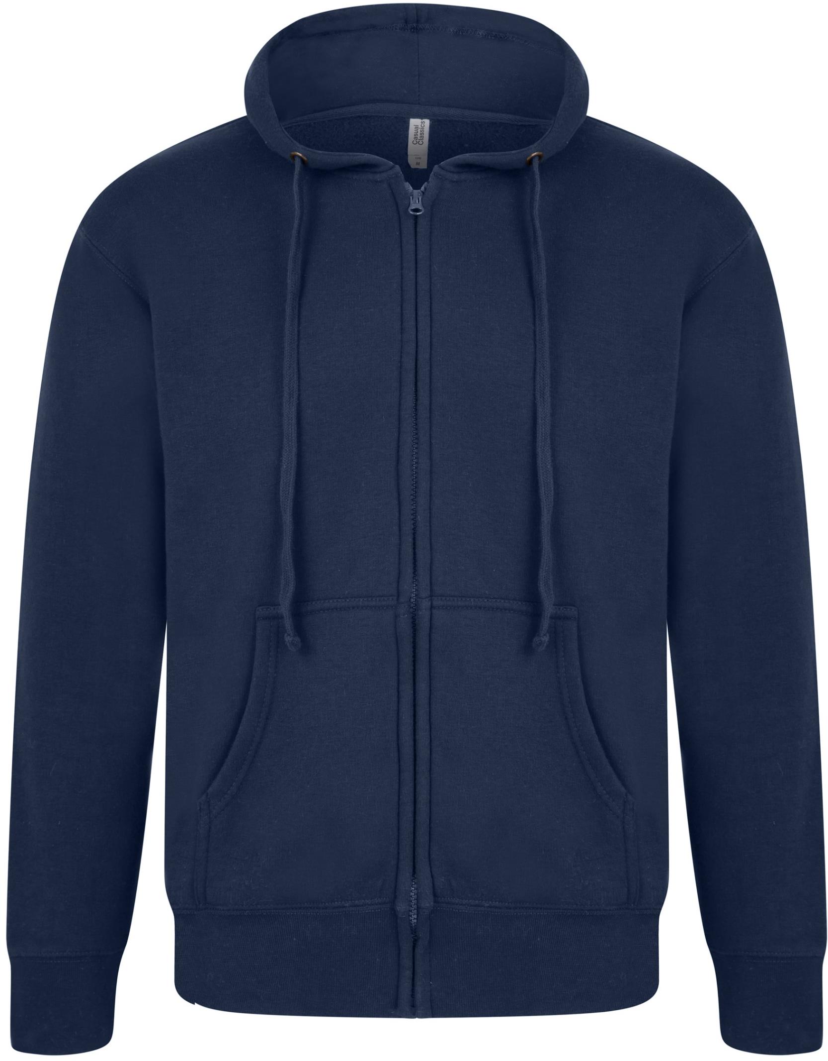 ENFÖLD ZIP-UP JACKET 38 ダークネイビー Jack & Jones JJEBRADLEY HOOD - Zip-up sweatshirt - navy blazer