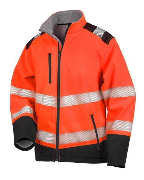 Result R476X - High-Performance Reflective Safety Softshell Jacket