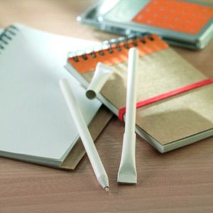 ARTEL Eco-Friendly Recycled Paper Ballpoint Pen with Cap - GiftRetail IT3892