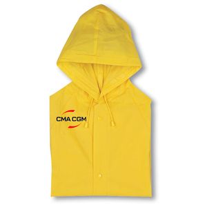 BLADO PVC Durable PVC Raincoat with Hood and Press-Stud Fastening - GiftRetail KC5101