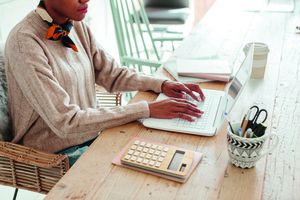 CALCUBIM Eco-Friendly 12-Digit Bamboo Calculator with Dual Power - GiftRetail MO6216