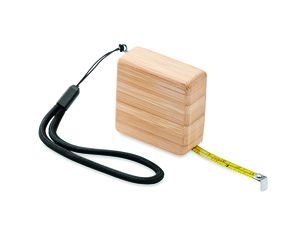 SOKUTEI Eco-Friendly Bamboo Measuring Tape with Wrist Strap - GiftRetail MO6519
