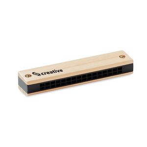 HARMA Classic Wooden Finish Harmonica in ABS - GiftRetail MO6628