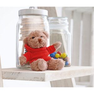JOHNNY Adorable Hoodie Teddy Bear Plush Toy - GiftRetail MO7375