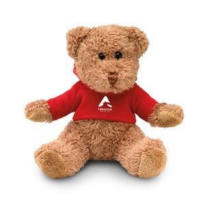 JOHNNY Adorable Hoodie Teddy Bear Plush Toy - GiftRetail MO7375