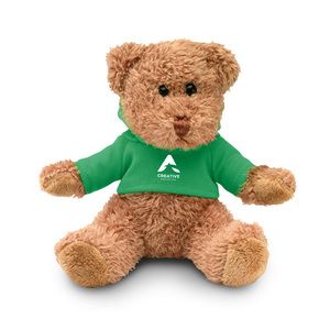 JOHNNY Adorable Hoodie Teddy Bear Plush Toy - GiftRetail MO7375