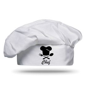 CHEF Breathable Cotton Chef's Hat for Comfortable Cooking - GiftRetail MO8409