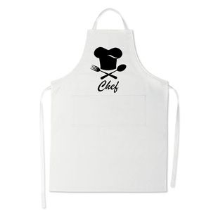 FITTED KITAB Premium Adjustable Kitchen Apron with Pockets - GiftRetail MO8441