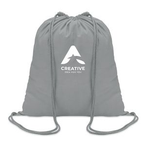 COLORED Eco-Friendly Cotton Drawstring Bag 100gr/m² 37x41CM - GiftRetail MO8484