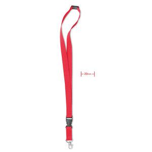 LANY Premium 20mm Lanyard with Metal Hook and Safety Features - GiftRetail MO8595