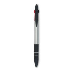 MULTIPEN Versatile 3-Color Ink Pen with Stylus Tip - GiftRetail MO8812
