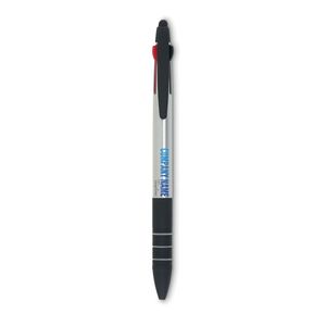 MULTIPEN Versatile 3-Color Ink Pen with Stylus Tip - GiftRetail MO8812