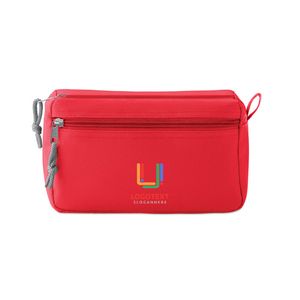 NEW Eco-Friendly Double Zipper Cosmetic Travel Bag - GiftRetail MO9345