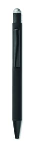 NEGRITO Elegant Aluminium Stylus Pen with Blue Ink - GiftRetail MO9393
