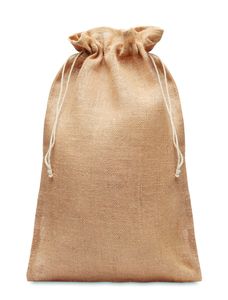 JUTE LARGE Eco-Friendly Large Jute Gift Bag with Drawstring 30x47 cm - GiftRetail MO9930