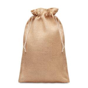 JUTE LARGE Eco-Friendly Large Jute Gift Bag with Drawstring 30x47 cm - GiftRetail MO9930