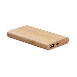 ARENAPOWER C Eco-Friendly 4000 mAh Bamboo Power Bank with Type-C - GiftRetail MO6814