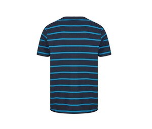Front row FR136 - Heavyweight Relaxed Fit Striped Cotton Tee