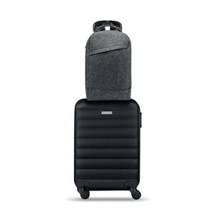 LLANA Eco-Friendly 13 Inch Laptop Backpack with Trolley Holder - GiftRetail MO2164