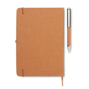 ELEGANOTE Eco-Friendly Recycled Leather Notebook Set - GiftRetail MO2195