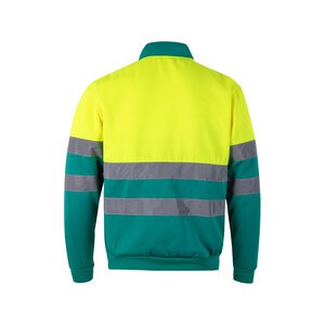 Velilla 36101 - Two-tone sweatshirt (300g/m²) in polyester fleece (100%)