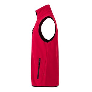 Velilla 36136 - Soft shell vest (280g/m²), with polar lining, in polyester (94%) and elastane (6%)