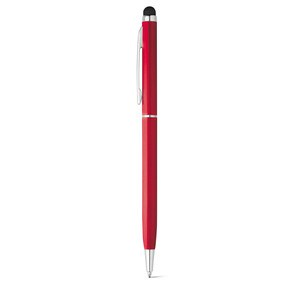 Aluminium ball pen with twist mechanism and touch tip - Egotier 91624