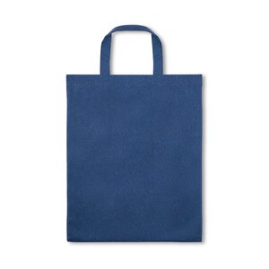 Foldable bag in cotton (50%), recycled cotton (30%) and polyester (20% rPET) (140 g/m²) - Egotier 92328