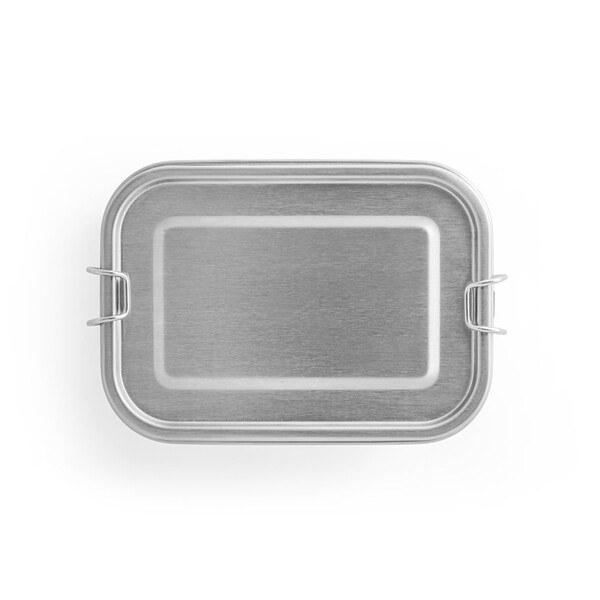 Lunch Box. Robust hermetic box made of stainless steel (90% recycled) 750 mL - Egotier 94277
