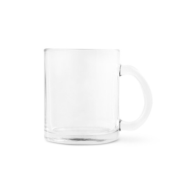 Glass mug suitable for sublimation 350 mL - Egotier 94318