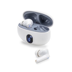 Wireless earphones with 4 hours of battery life on recycled ABS (100% rABS) - Egotier 97188