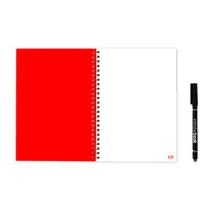 InfiniteBook 33200 - A5 Infinitebook with flexible cover and 15 plain whiteboard pages