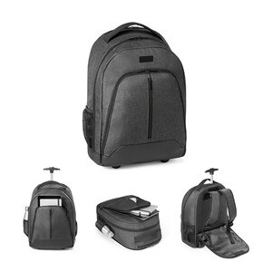 Trolley backpack for laptop 15'6'' in 600D - Egotier 92145