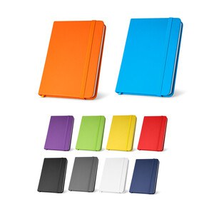 A5 PU notepad with plain sheets - Egotier 93487