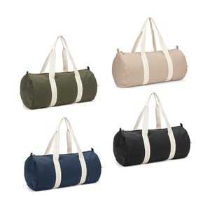 Sports bag in recycled cotton and recycled polyester (380 g/m²) - Egotier 92535