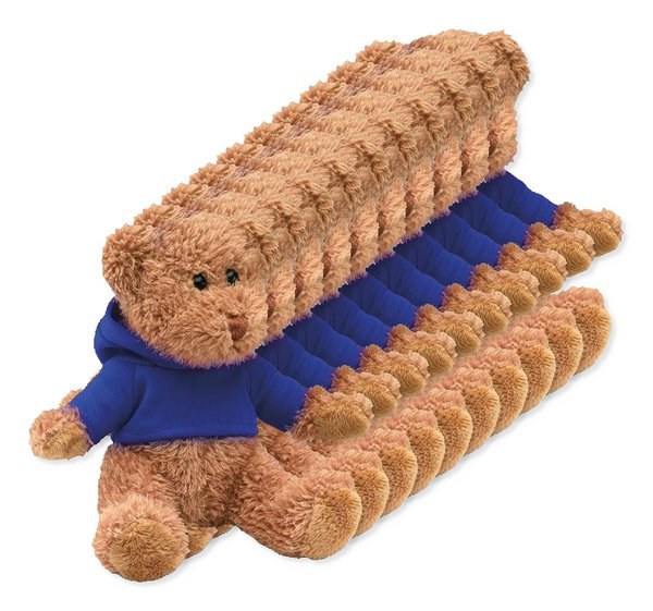 JOHNNY Adorable Hoodie Teddy Bear Plush Toy