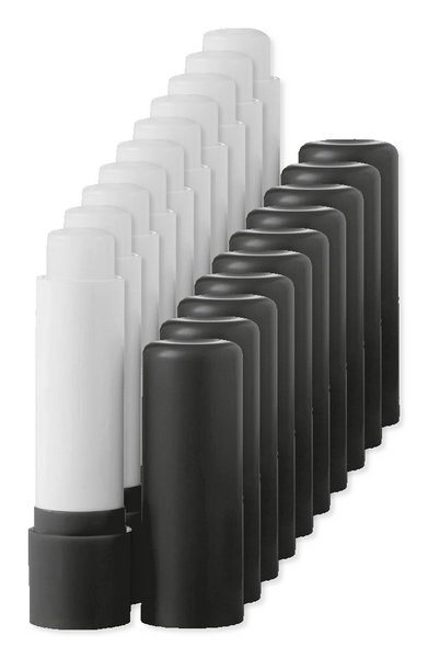 Pack of 10 GiftRetail IT2698 - GLOSS Natural Assorted Colors SPF10 Lip Balm