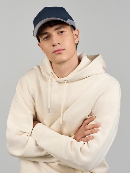 Atlantis Helpy S 5 Panel Structured High Profile Curved Visor Reflective Recycled Cap
