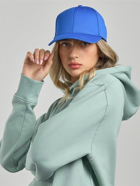 Atlantis Skye 6 Panel Structured Mid Profile Mid Visor Dope Dye Recycled Cap
