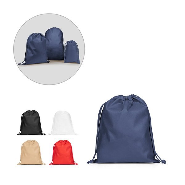 Medium-sized non-woven backpack-style bag (60 g/m²)