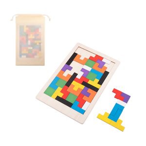 Construction and interlocking game made of plywood - Egotier 98169