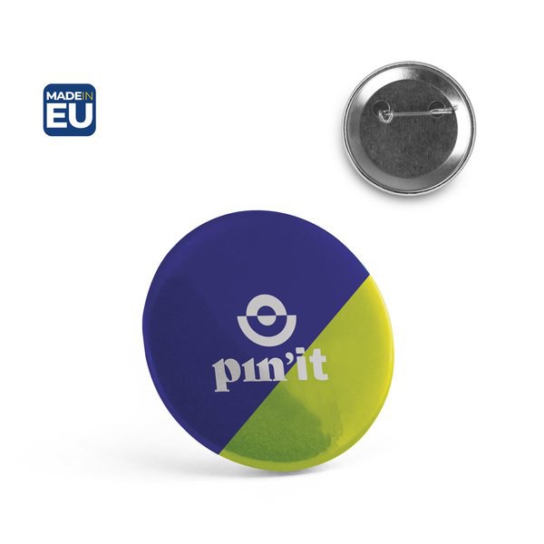 Button pin badge
