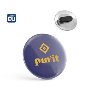 Button badge with double magnetic clasp - Egotier 73127