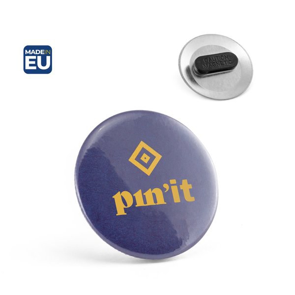Button badge with double magnetic clasp - Egotier 73127